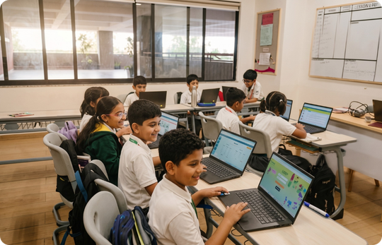 Smart tech enabled classrooms